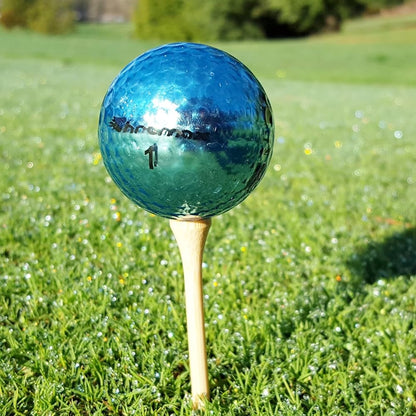 Chromax Metallic M5 カラーゴルフボール (3パックチューブ) ブルー