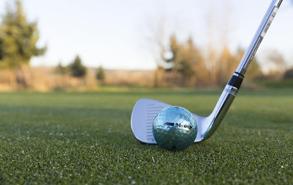 Chromax Metallic M5 カラーゴルフボール (3パックチューブ) ブルー