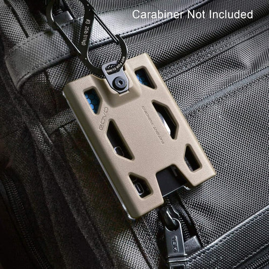 GOVO Badge Holder - Without Clip Version (Tan)
