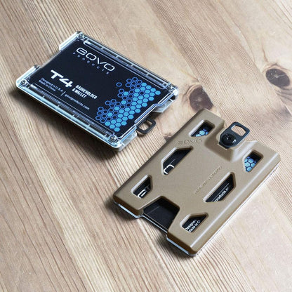 GOVO Badge Holder - Without Clip Version (Tan)